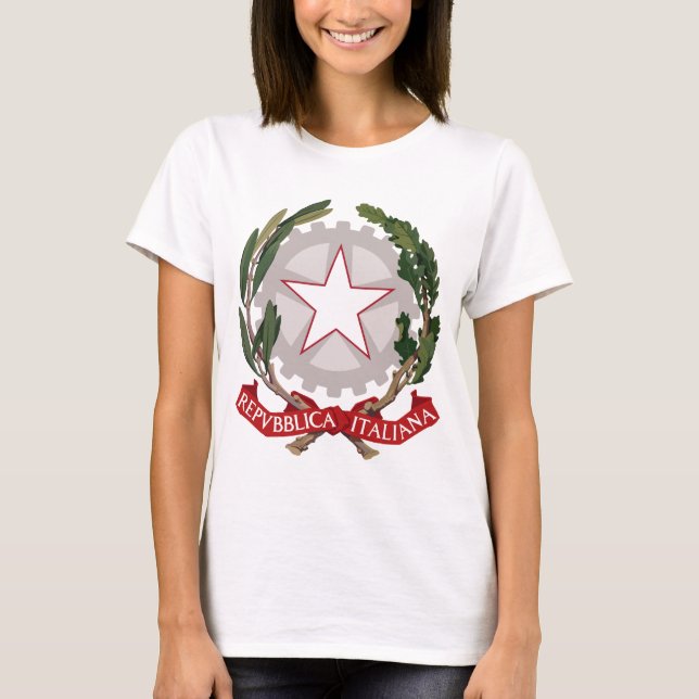 Camiseta emblema de italy (Anverso)