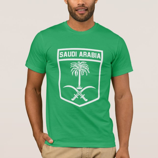 Camiseta Emblema de la Arabia Saudita (Anverso)