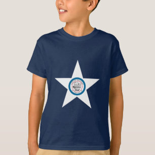 Camiseta Emblema de la ciudad de Houston, Texas T-Shirt