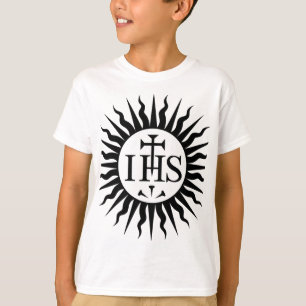Camiseta Emblema de la Compañía de Jesús Monograma