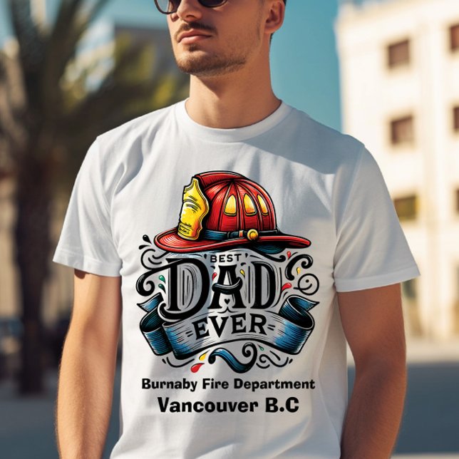 Camiseta emblema de la familia de bomberos de Vancouver (Subido por el creador)