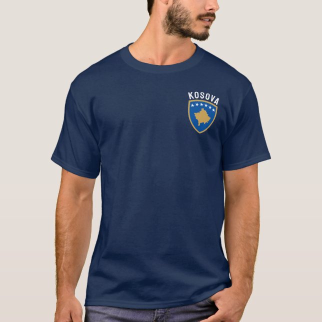 Camiseta Emblema de la República de Kosovo (Anverso)