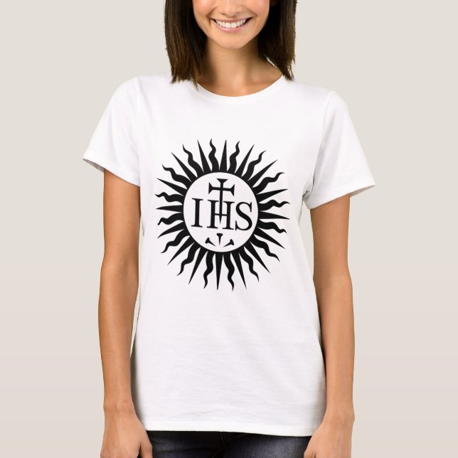 Camiseta Emblema de la Sociedad de Jesús (Anverso)