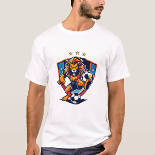 Camiseta Emblema de la victoria del león de la Copa Mundial