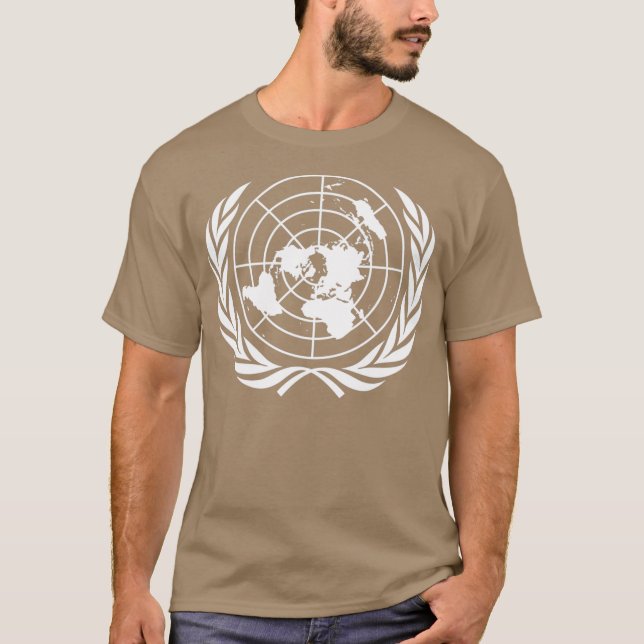 Camiseta Emblema de las Naciones Unidas (Anverso)
