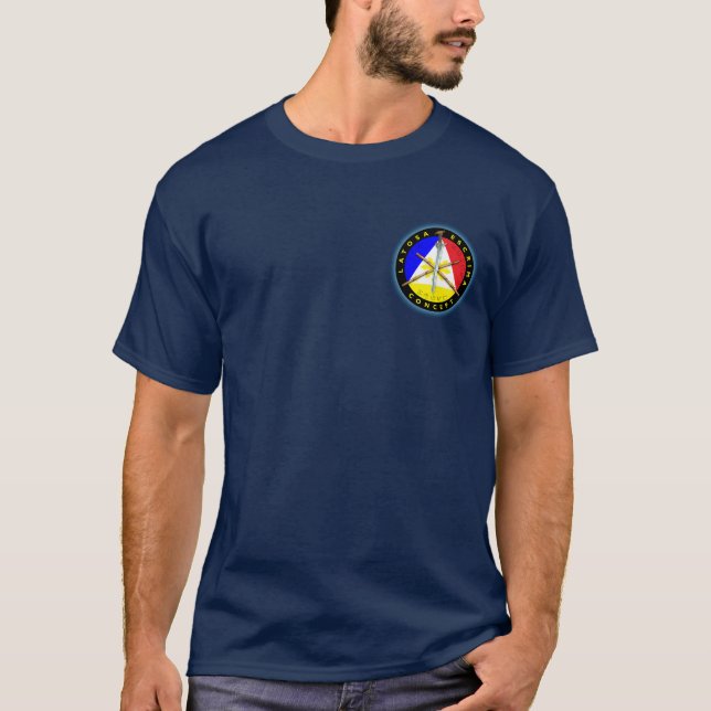 Camiseta Emblema de Latosa Escrima (oscuro) (Anverso)