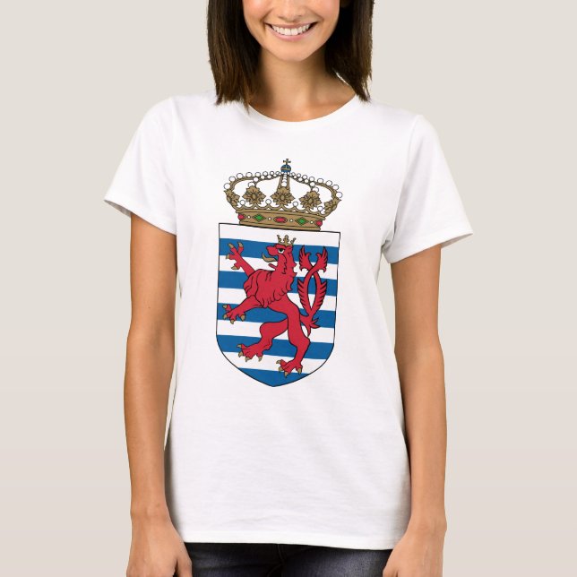 Camiseta emblema de luxemburgo (Anverso)