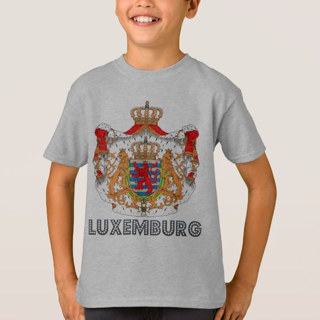 Camiseta Emblema de Luxemburgo (Anverso)