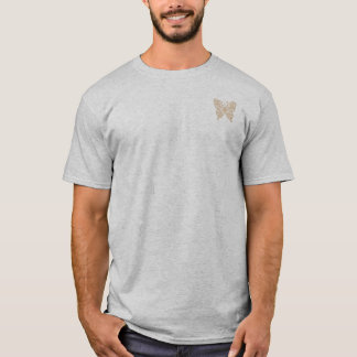 Camiseta Emblema de Mariposa de Encaje Natural | Blossom Ba