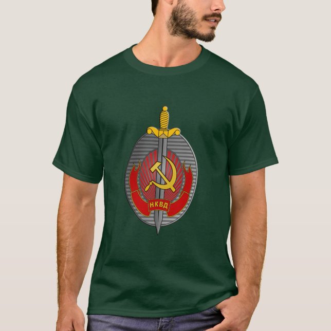 Camiseta Emblema de NKVD (Anverso)