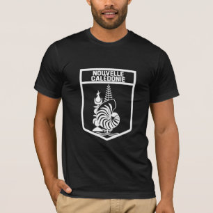 Camiseta Emblema de Nueva Caledonia