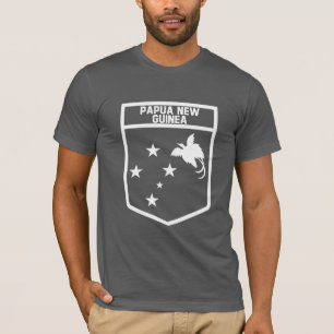 Camiseta Emblema de Papúa Nueva Guinea