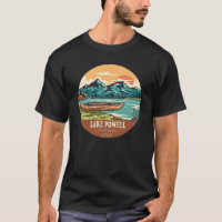 Emblema de pesca en barco de Lake Powell
