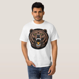 Camiseta Emblema de Poder del Oso Rugiente