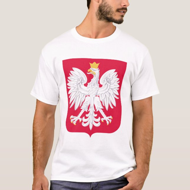 Camiseta emblema de polonia (Anverso)