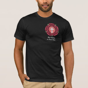Camiseta Emblema de Rosicrucian, Mia Victoria en Cruce
