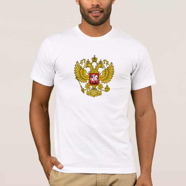 Camiseta Emblema del águila doble de la cabeza del Imperio  (Anverso)