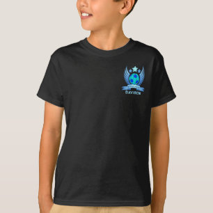 Camiseta Emblema del equipo de fútbol de niños de la escuel