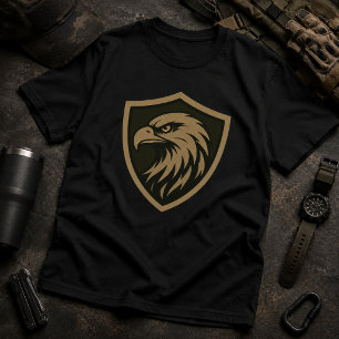 Camiseta Emblema del Escudo del Águila Táctica