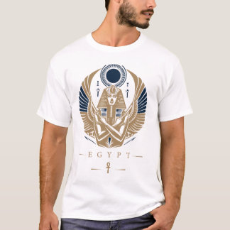 Camiseta Emblema del Faraón Egipcio Antiguo Tutank