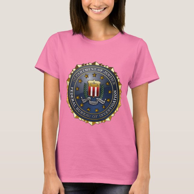 Camiseta Emblema del FBI (Anverso)