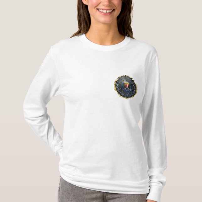 Camiseta Emblema del FBI (Anverso)