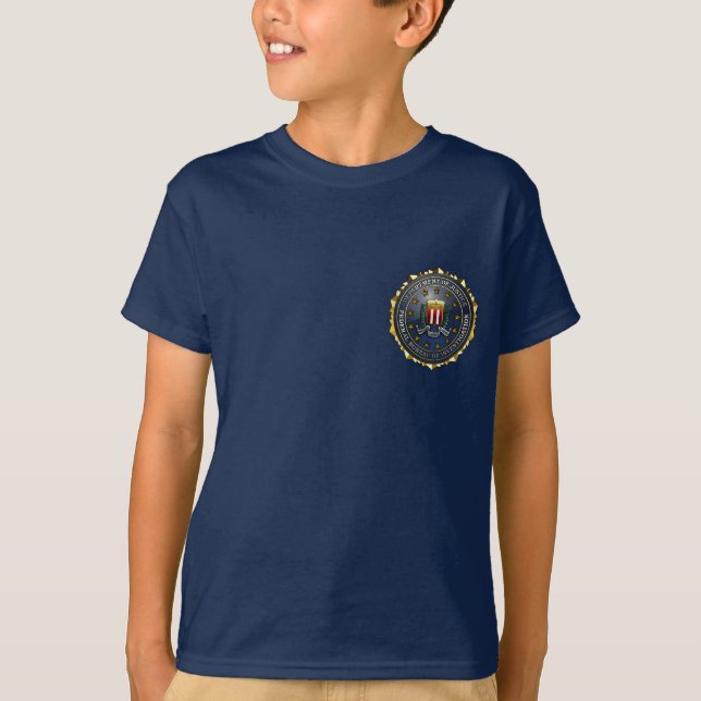 Camiseta Emblema del FBI (Anverso)