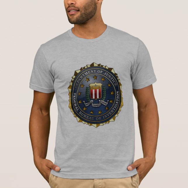 Camiseta Emblema del FBI (Anverso)