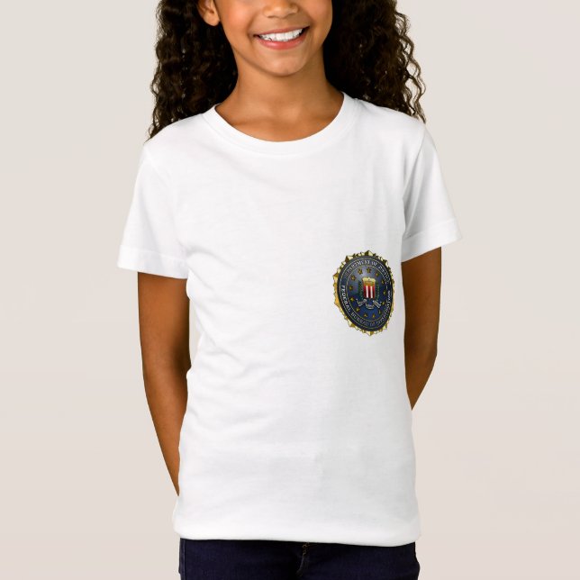 Camiseta Emblema del FBI (Anverso)
