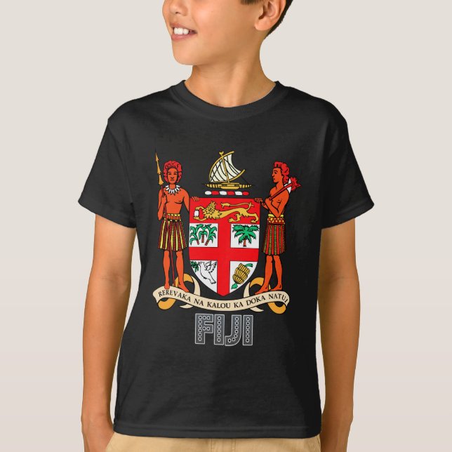 Camiseta Emblema del Fijian (Anverso)
