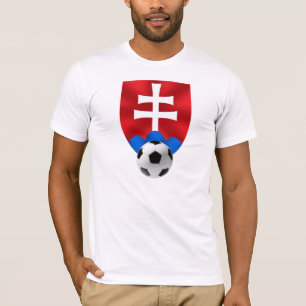 Camiseta Emblema del fútbol de Eslovaquia para Slovaks por