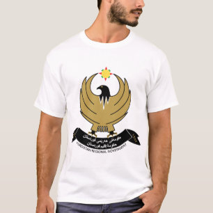 Camiseta emblema del kurdistan