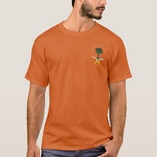 Camiseta emblema del Reino de Arabia Saudita