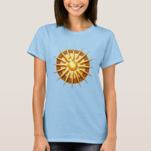 Camiseta Emblema del Sol de Vergina – Símbolo Antiguo Maced