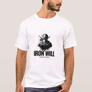 Camiseta Emblema del Soldado de Voluntad de Hierro 1993
