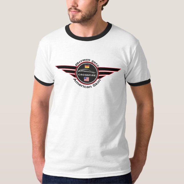 Camiseta Emblema del tiroteo (Anverso)