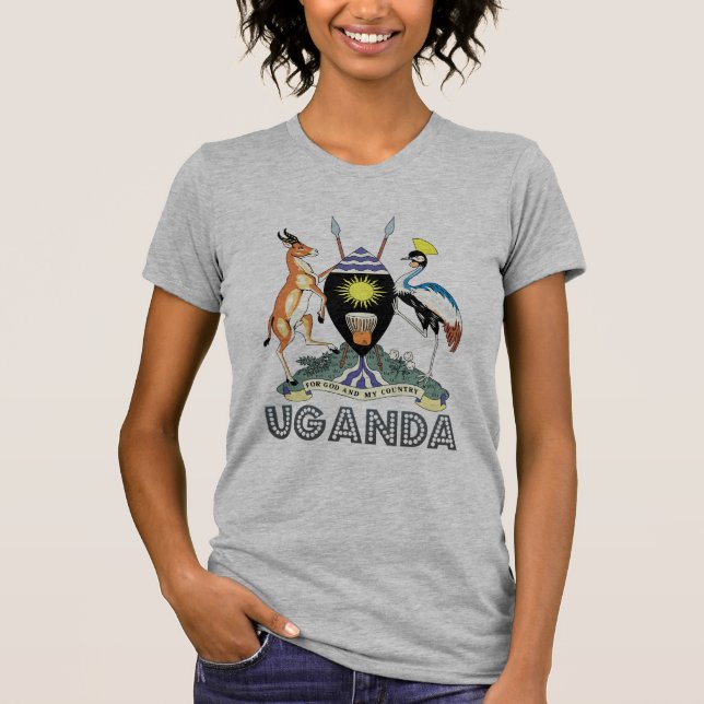 Camiseta Emblema del Ugandan (Anverso)
