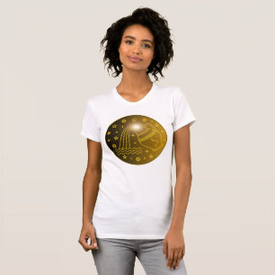 Camiseta Emblema del Zodiaco Acuario Símbolo Celestial Mí