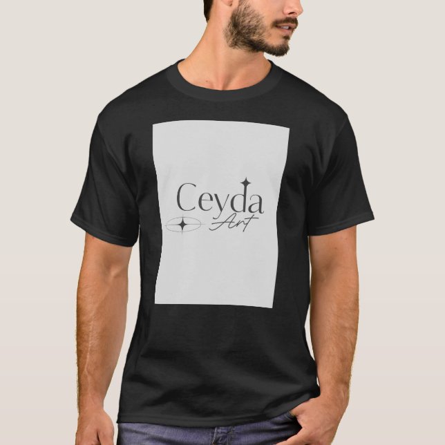 Camiseta Emblema elegante Ceyda Art (Anverso)
