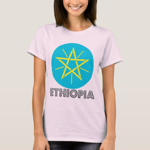 Camiseta Emblema etíope