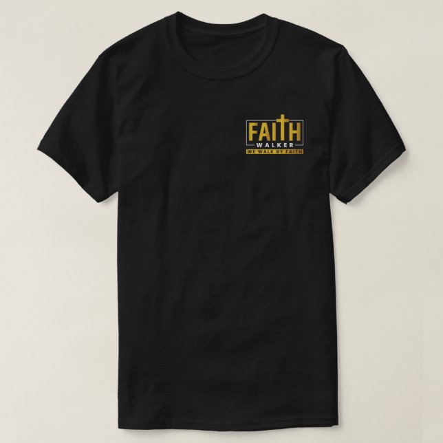 Camiseta Emblema Fe Dios (Diseño del anverso)