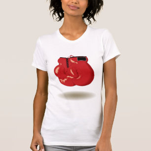 Camiseta Emblema fresco del boxeo