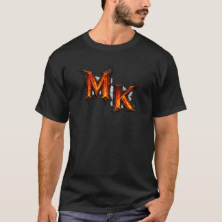 Camiseta Emblema gótico infernal MK