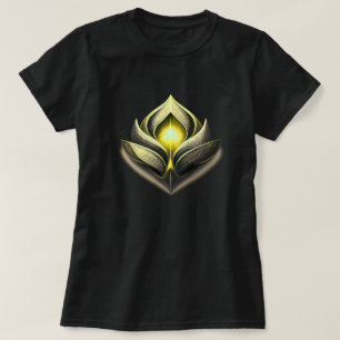 Camiseta Emblema Gráfico de Lujo Moderno Abstracto Limpi