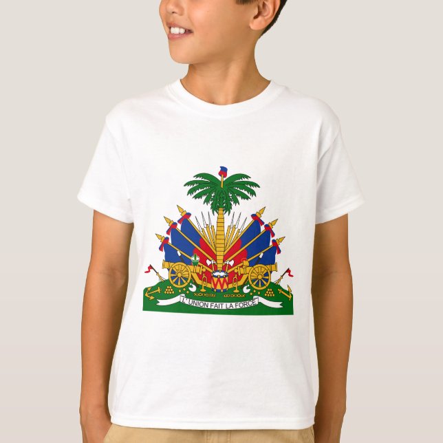 Camiseta emblema haití (Anverso)