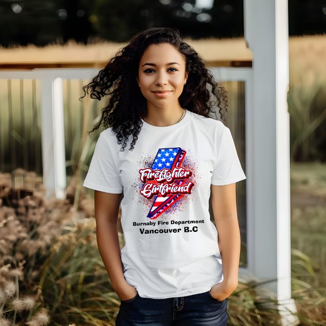 Camiseta Emblema heroico de bomberos (Subido por el creador)