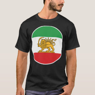 Camiseta Emblema Histórico de la Bandera de León y Sol de I