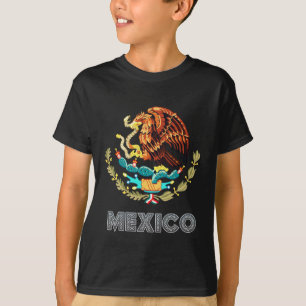 Camiseta Emblema mexicano