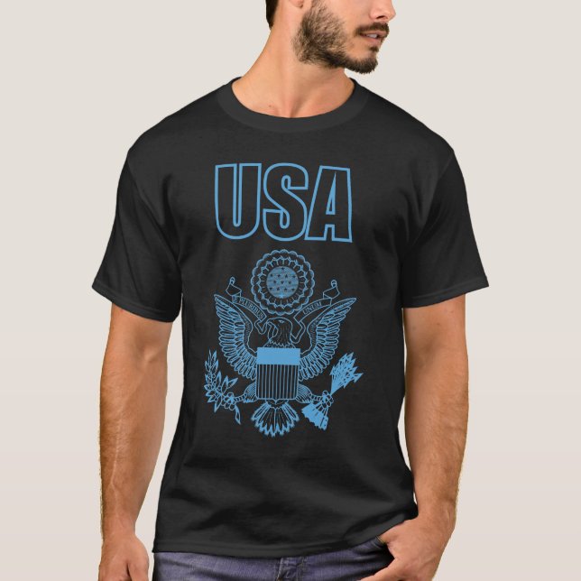Camiseta emblema nacional de EE. UU. (Anverso)