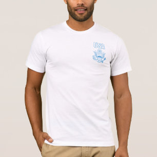 Camiseta emblema nacional de EE. UU.